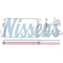 Condenser NISSENS 940922 OE Ref 97606D3820