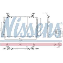 Condenser NISSENS 940923 OE Ref 80100S0XA01