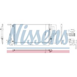 Condenser NISSENS 940926 OE Ref 80110SDAA02