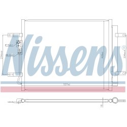 Condenser NISSENS 940931 OE Ref 97606G7000