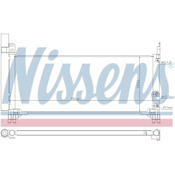 Condenser NISSENS 941221 OE Ref 8846024140 NISSENS