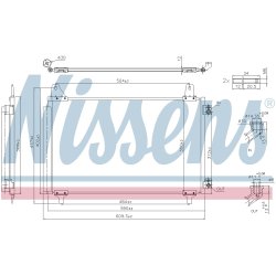 Condenser NISSENS 941296 OE Ref 9825371480