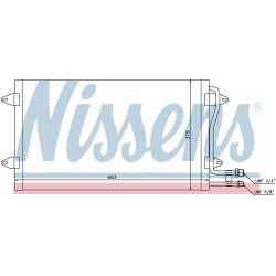 Condenser NISSENS 94258 OE Ref 2D0.820.413 C NISSENS