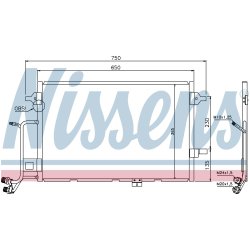 Condenser NISSENS 94430 OE Ref 4B0260401G NISSENS