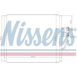 Condenser NISSENS 94529 OE Ref 8.378.438 NISSENS