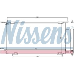 Condenser NISSENS 94772 OE Ref 80110-S9A-003 NISSENS