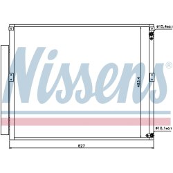 Condenser NISSENS 94919 OE Ref 88461-60090 NISSENS