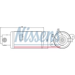 Dryer Dehumidifier NISSENS 95076 OE Ref 140 830 02 83 NISSENS