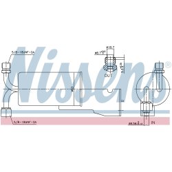 Dryer Dehumidifier NISSENS 95120 OE Ref K4596172