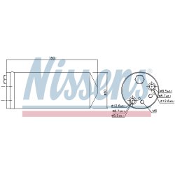 Dryer Dehumidifier NISSENS 95147 OE Ref A301001800A2