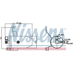 Dryer Dehumidifier NISSENS 95202 NISSENS