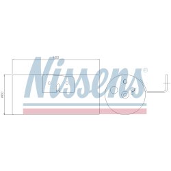 Dryer Dehumidifier NISSENS 95232 OE Ref 414 830 00 58 NISSENS