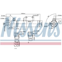 Dryer Dehumidifier NISSENS 95287 OE Ref 81.61910.0013 NISSENS
