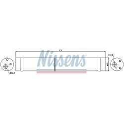 Dryer Dehumidifier NISSENS 95312 OE Ref 6X0.820.191 A NISSENS