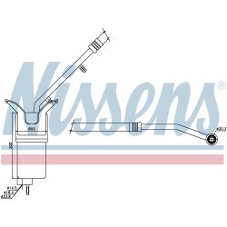 Dryer Dehumidifier NISSENS 95330 OE Ref 1138446 NISSENS