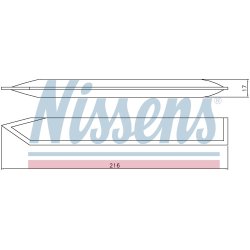 Dryer Dehumidifier NISSENS 95348 OE Ref 97133-2L000 NISSENS