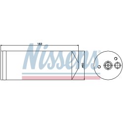 Dryer Dehumidifier NISSENS 95362 OE Ref 5066635AB NISSENS