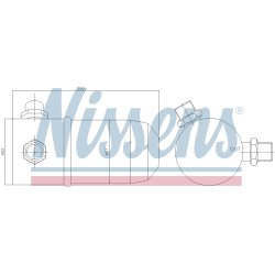 Dryer Dehumidifier NISSENS 95392 OE Ref 2724908