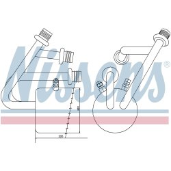 Dryer Dehumidifier NISSENS 95394 OE Ref YF2453