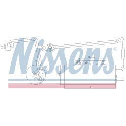 Dryer Dehumidifier NISSENS 95410 OE Ref 24454111