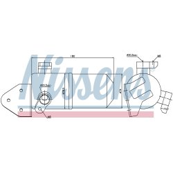Dryer Dehumidifier NISSENS 95433 OE Ref 4E0.820.189 G NISSENS