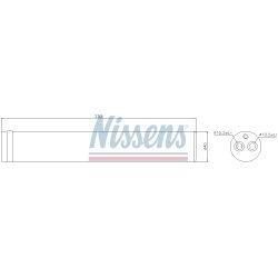Dryer Dehumidifier NISSENS 95438 OE Ref 96539636 NISSENS