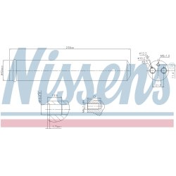 Dryer Dehumidifier NISSENS 95452 OE Ref 6455FK NISSENS