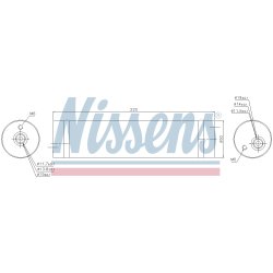 Dryer Dehumidifier NISSENS 95473 OE Ref 96405845 NISSENS