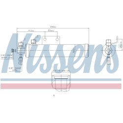 Dryer Dehumidifier NISSENS 95511 OE Ref 0008305483