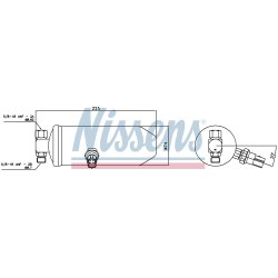 Dryer Dehumidifier NISSENS 95518 OE Ref 50 10 563 367 NISSENS