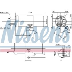 Dryer Dehumidifier NISSENS 95568 OE Ref 1521941 NISSENS