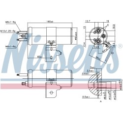 Dryer Dehumidifier NISSENS 95624 OE Ref AV1119D848AA NISSENS