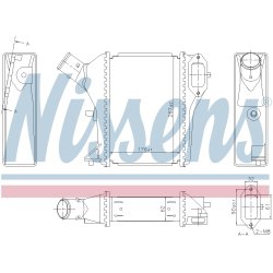 Intercooler NISSENS 961423 OE Ref 19710R5ZG01 NISSENS
