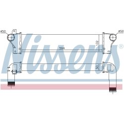 Intercooler NISSENS 961425 OE Ref PNG000021 NISSENS