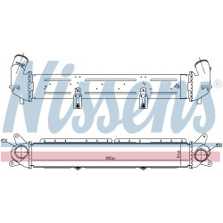 Intercooler NISSENS 961490 OE Ref 2827003110 NISSENS
