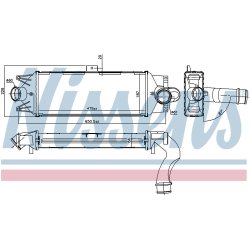Intercooler NISSENS 96202 OE Ref 504344505 NISSENS