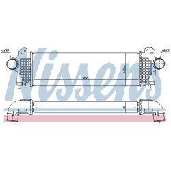 Intercooler NISSENS 96245 OE Ref 5801255844 NISSENS