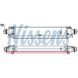 Intercooler NISSENS 96279 OE Ref 95465727 NISSENS
