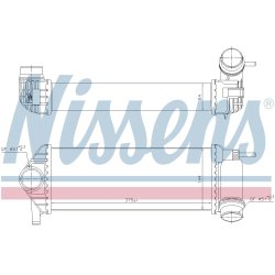 Intercooler NISSENS 96308 OE Ref 144963234R NISSENS