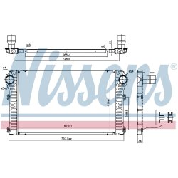 Intercooler NISSENS 96347 OE Ref 1794026021 NISSENS