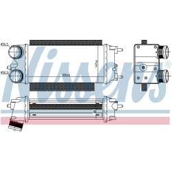 Intercooler NISSENS 96357 OE Ref FT766K775BA NISSENS