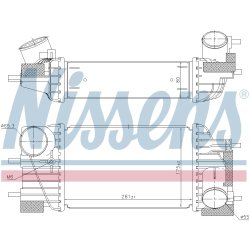 Intercooler NISSENS 96360 OE Ref 144611KC0B NISSENS