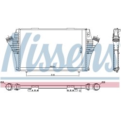 Intercooler NISSENS 96376 OE Ref 6302 066 NISSENS
