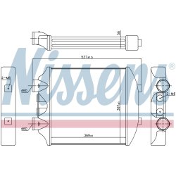 Intercooler NISSENS 96405 OE Ref 6LL.145.804 NISSENS