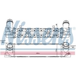 Intercooler NISSENS 96450 OE Ref 17517600532 NISSENS