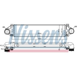 Intercooler NISSENS 96471 OE Ref 31273909 NISSENS