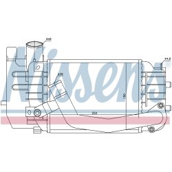 Intercooler NISSENS 96565 OE Ref 179000N030 NISSENS