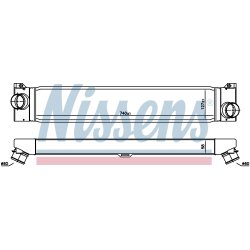 Intercooler NISSENS 96623 OE Ref 1347700080 NISSENS