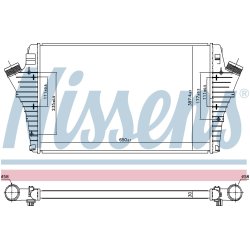 Intercooler NISSENS 96647 OE Ref 12765753 NISSENS