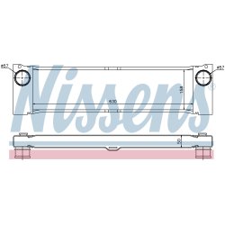 Intercooler NISSENS 96729 OE Ref A6395010301 NISSENS